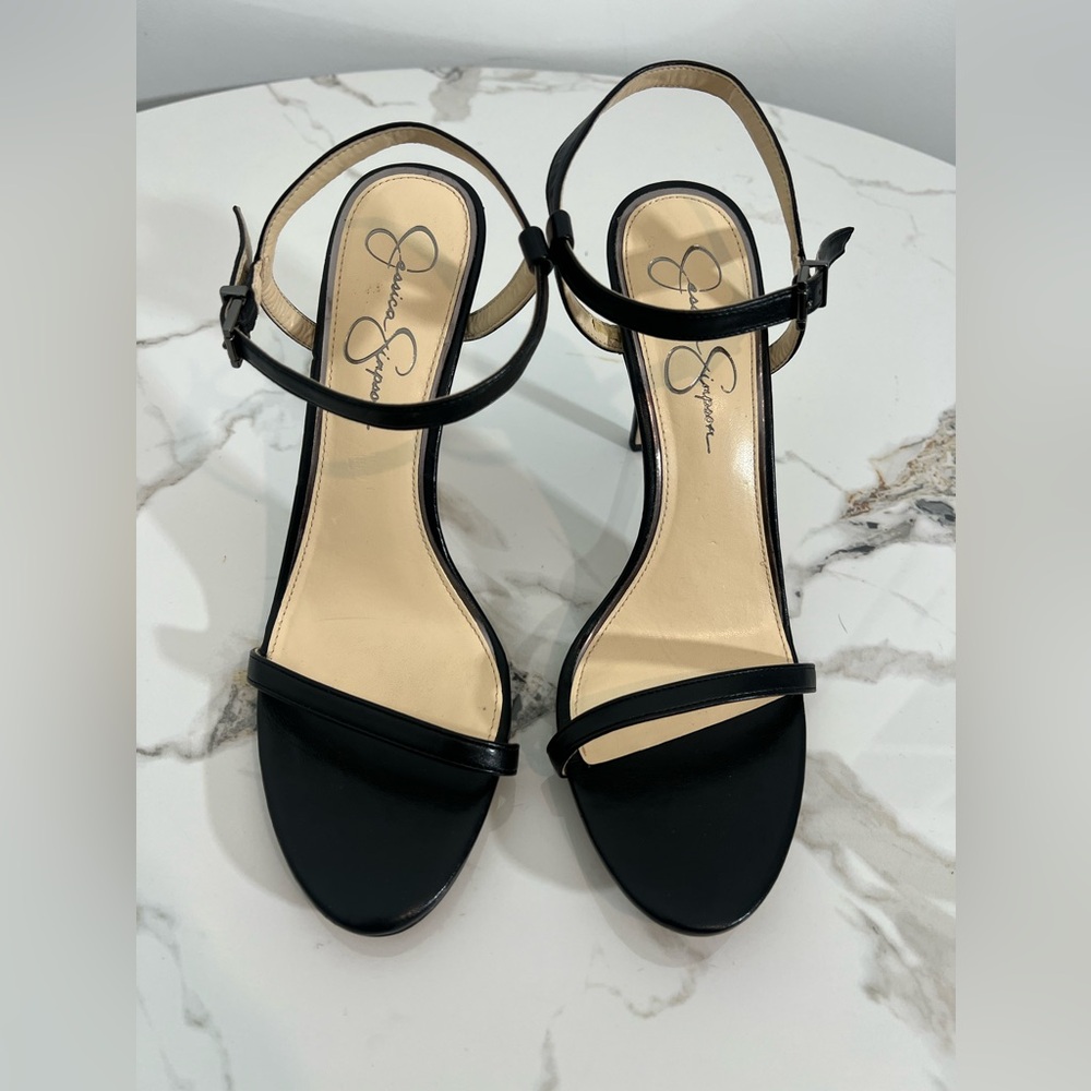 JESSICA SIMPSON JILNI Heels Black New US 11